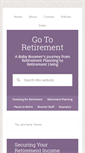 Mobile Screenshot of gotoretirement.com